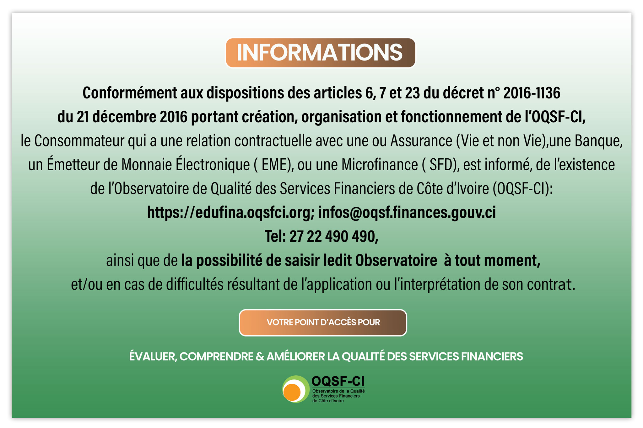 Informations